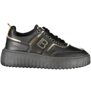 LAURA BIAGIOTTI WOMEN'S BLACK SPORTS SHOES LAURA BIAGIOTTI