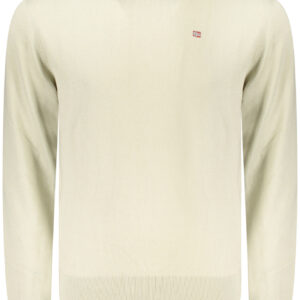 NAPAPIJRI MEN'S BEIGE SWEATER NAPAPIJRI