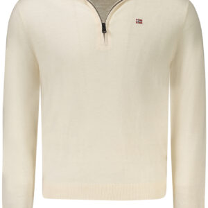 NAPAPIJRI MEN'S WHITE SWEATER NAPAPIJRI