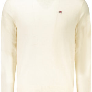 NAPAPIJRI MEN'S WHITE SWEATER NAPAPIJRI