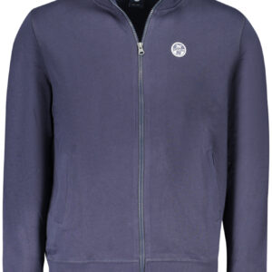 NORTH SAILS MEN'S BLUE ZIP-UP SWEATSHIRT NORTH SAILS