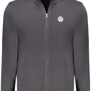 NORTH SAILS MEN'S BLACK ZIP-UP SWEATSHIRT NORTH SAILS