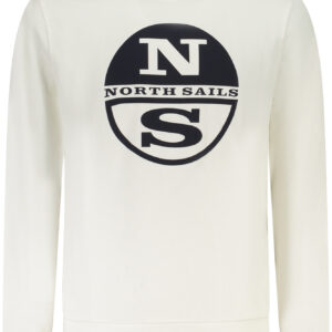 NORTH SAILS MEN'S ZIP-UP SWEATSHIRT WHITE NORTH SAILS