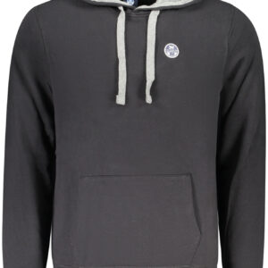 NORTH SAILS MEN'S BLACK ZIP-UP SWEATSHIRT NORTH SAILS
