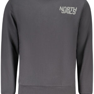 NORTH SAILS MEN'S BLACK ZIP-UP SWEATSHIRT NORTH SAILS