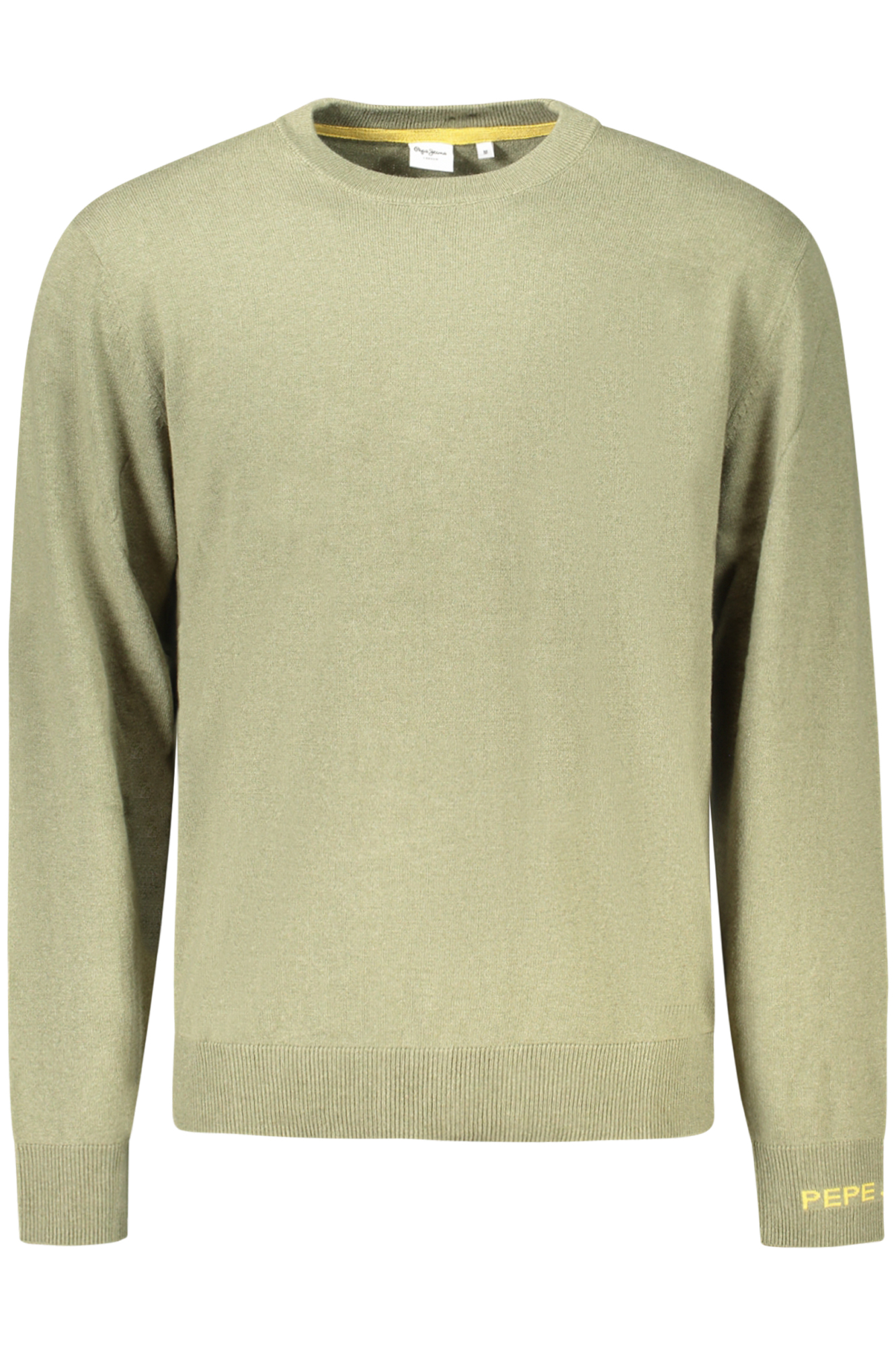 PEPE JEANS MEN'S GREEN SWEATER PEPE JEANS