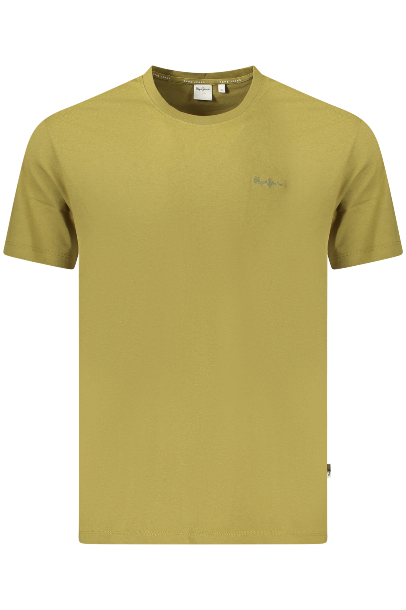PEPE JEANS MEN'S SHORT-SLEEVED T-SHIRT GREEN PEPE JEANS