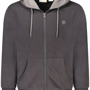 TIMBERLAND MEN'S BLACK ZIP-UP SWEATSHIRT TIMBERLAND