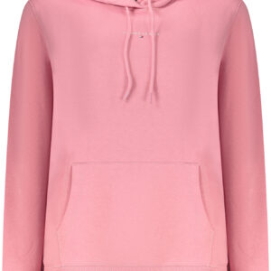 TOMMY HILFIGER WOMEN'S PINK ZIP-UP SWEATSHIRT TOMMY HILFIGER