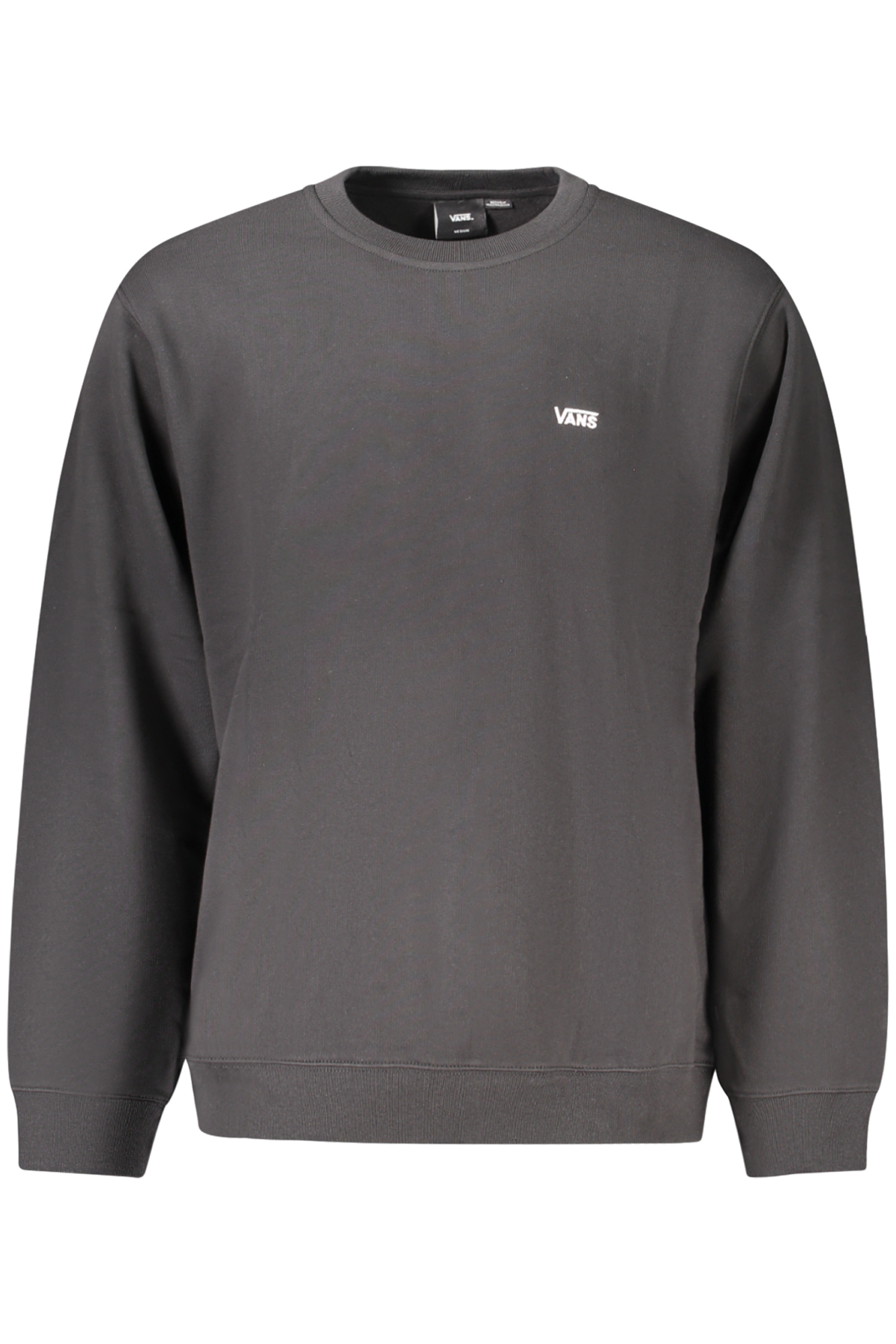 VANS MEN'S BLACK ZIP-UP SWEATSHIRT VANS