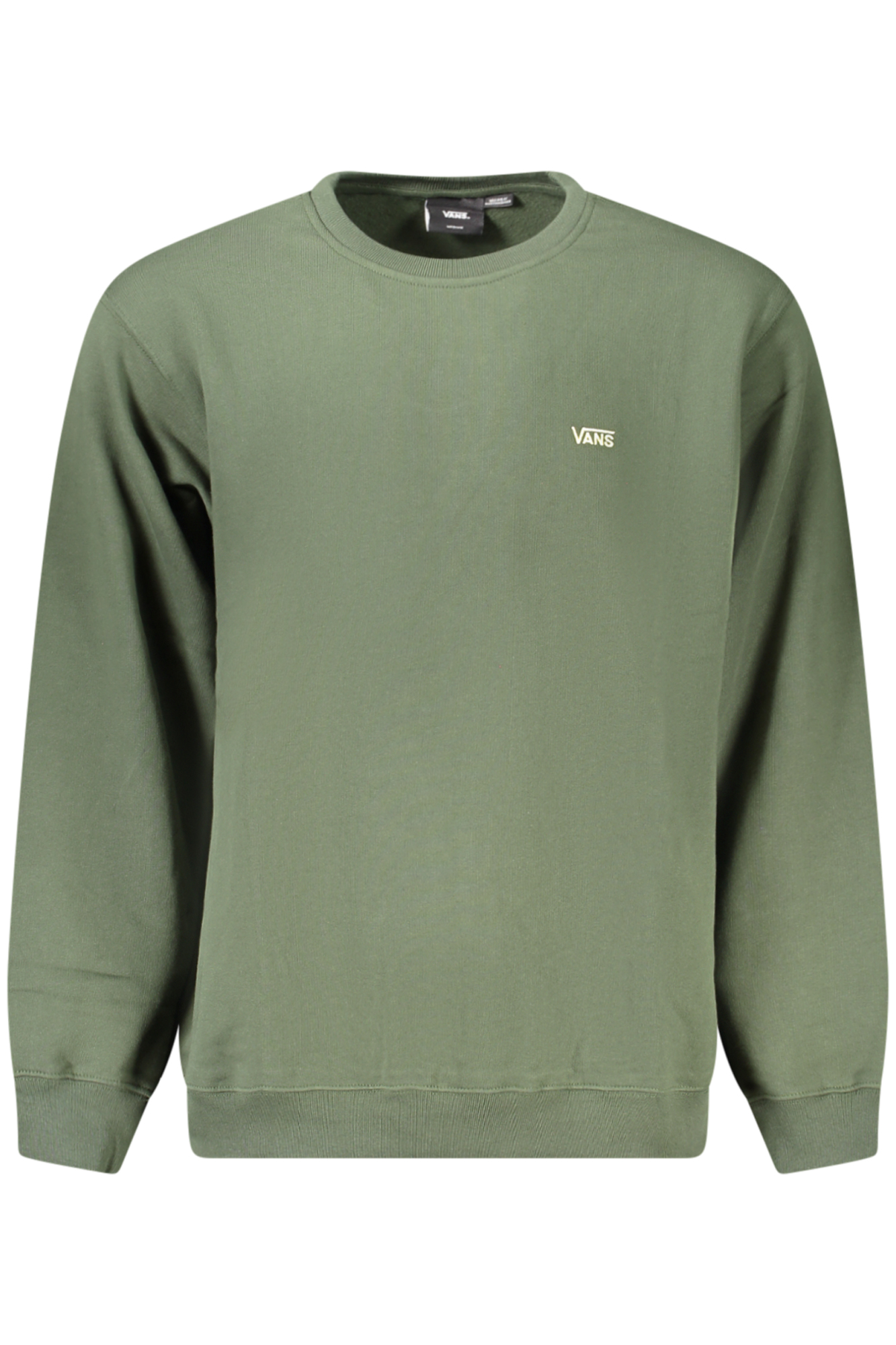 VANS MEN'S ZIP-UP SWEATSHIRT GREEN VANS