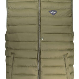 ARMATA DI MARE MEN'S GREEN SLEEVELESS JACKET ARMATA DI MARE