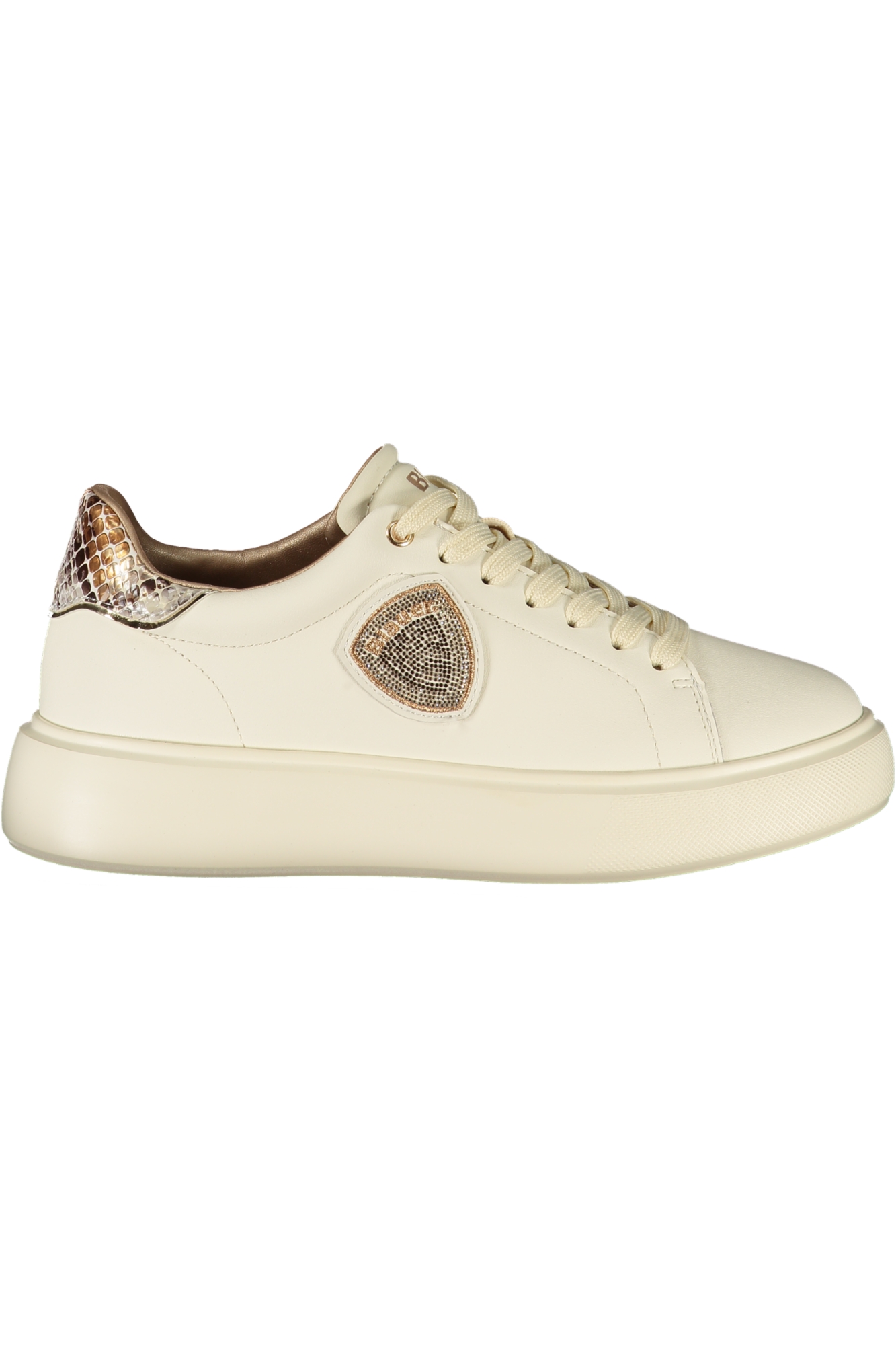 BLAUER WOMEN'S BEIGE SPORTS SHOES BLAUER
