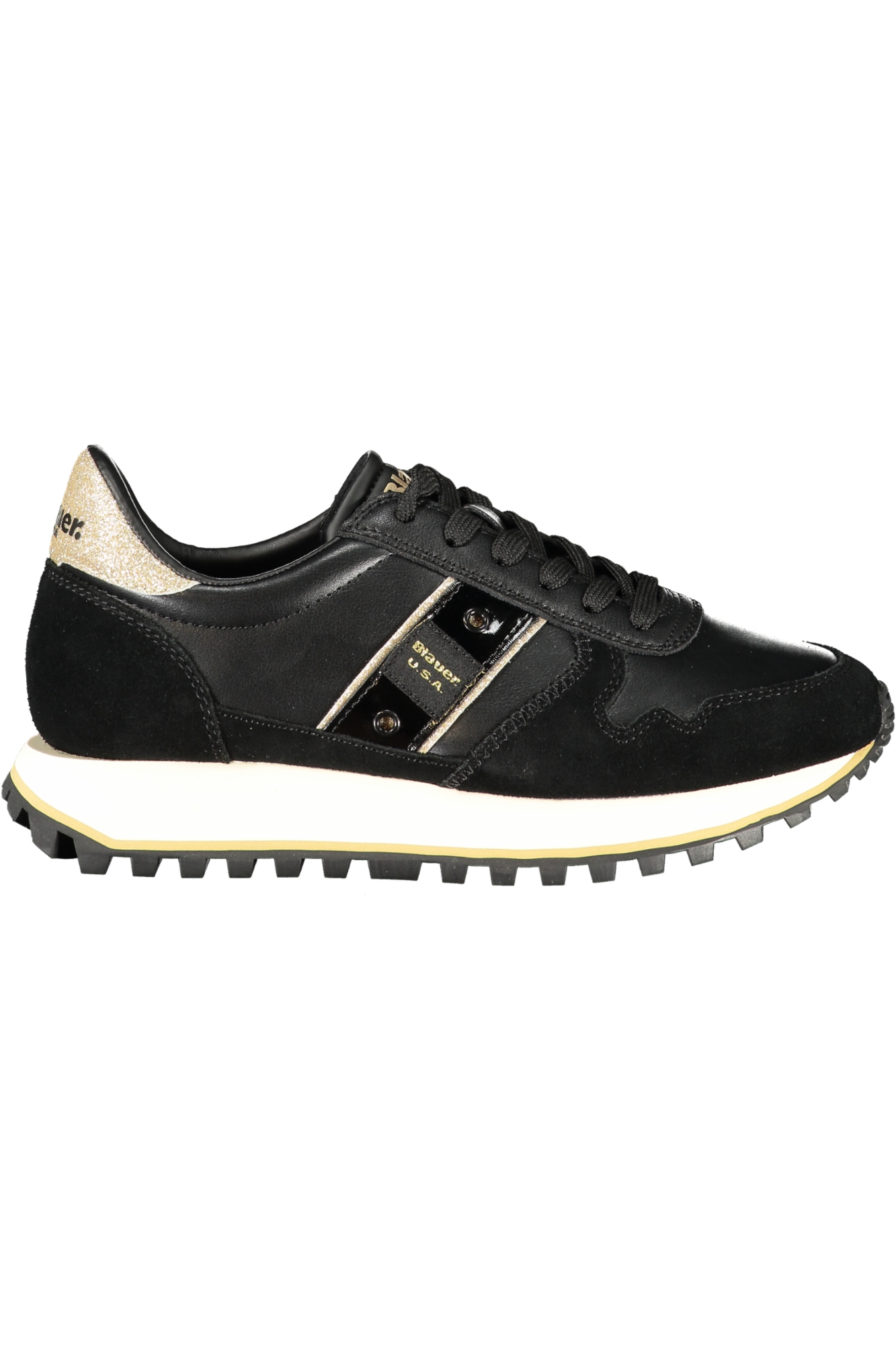 BLAUER WOMEN'S BLACK SPORTS SHOES BLAUER