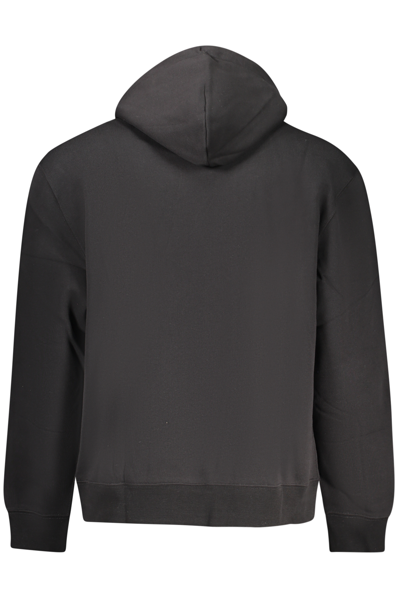 CALVIN KLEIN MEN'S BLACK ZIP-UP SWEATSHIRT - Image 2