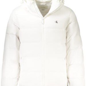 CALVIN KLEIN MEN'S WHITE JACKET CALVIN KLEIN