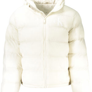 CALVIN KLEIN MEN'S WHITE JACKET CALVIN KLEIN