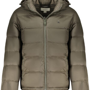 CALVIN KLEIN MEN'S BROWN JACKET CALVIN KLEIN