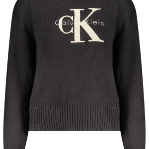 CALVIN KLEIN WOMEN'S BLACK SWEATER CALVIN KLEIN