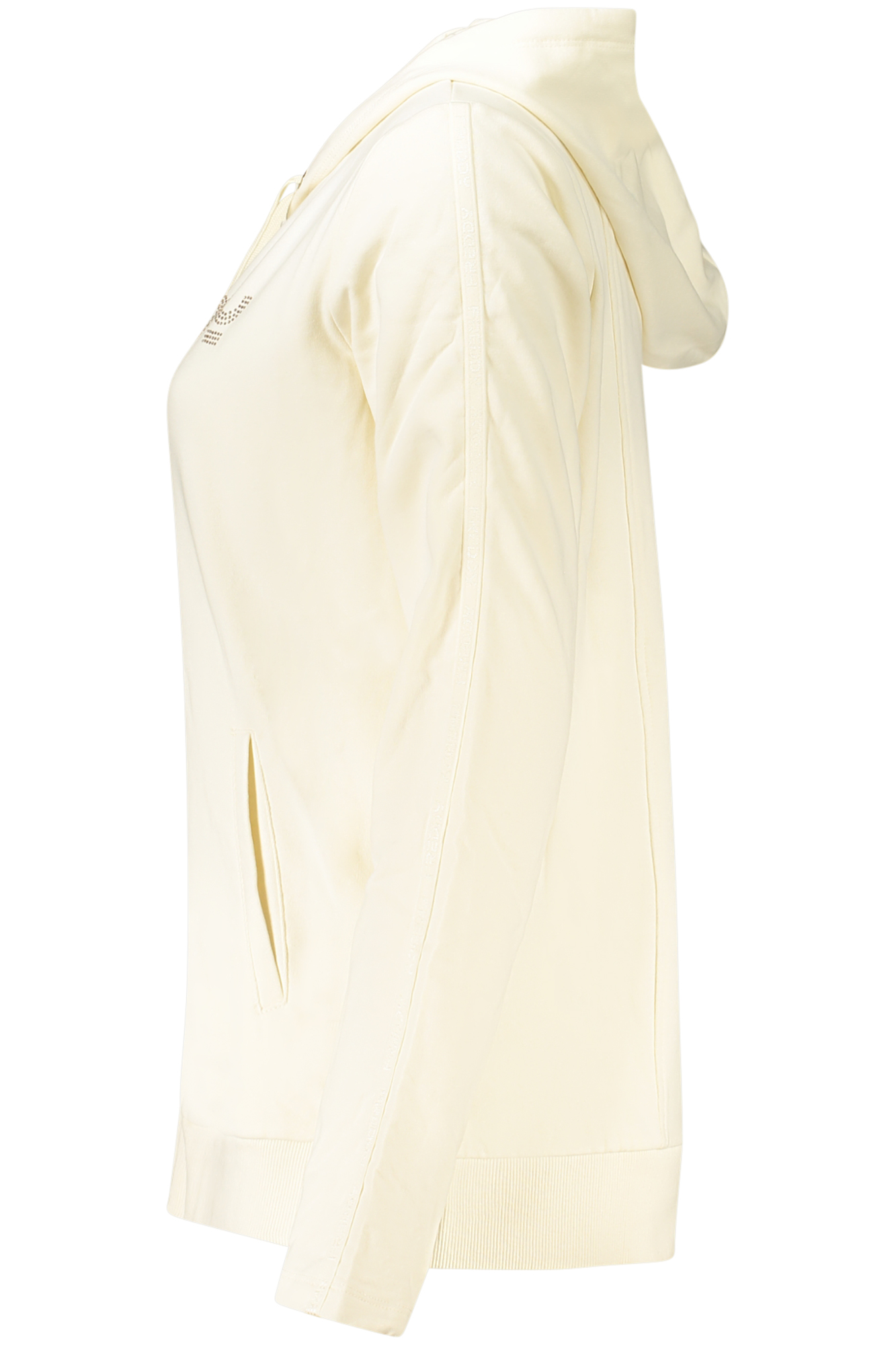 FREDDY WOMEN'S WHITE ZIP-UP SWEATSHIRT - Image 3