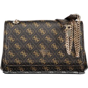 GUESS JEANS WOMEN'S BROWN BAG GUESS JEANS