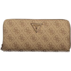 GUESS JEANS WOMEN'S BEIGE WALLET GUESS JEANS