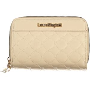 LAURA BIAGIOTTI WOMEN'S BEIGE WALLET LAURA BIAGIOTTI