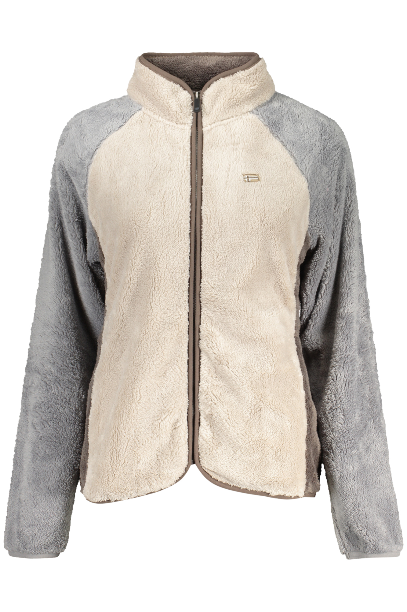 NORWAY 1963 WOMEN'S BEIGE ZIP-UP SWEATSHIRT NORWAY 1963