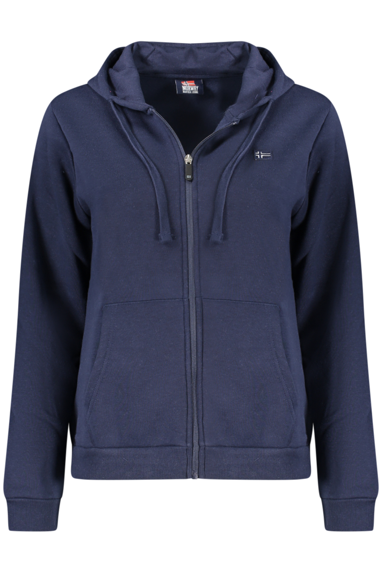 NORWAY 1963 WOMEN'S BLUE ZIP-UP SWEATSHIRT NORWAY 1963