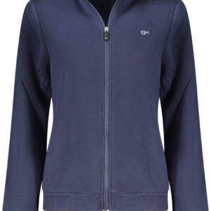 NORWAY 1963 WOMEN'S BLUE ZIP-UP SWEATSHIRT NORWAY 1963