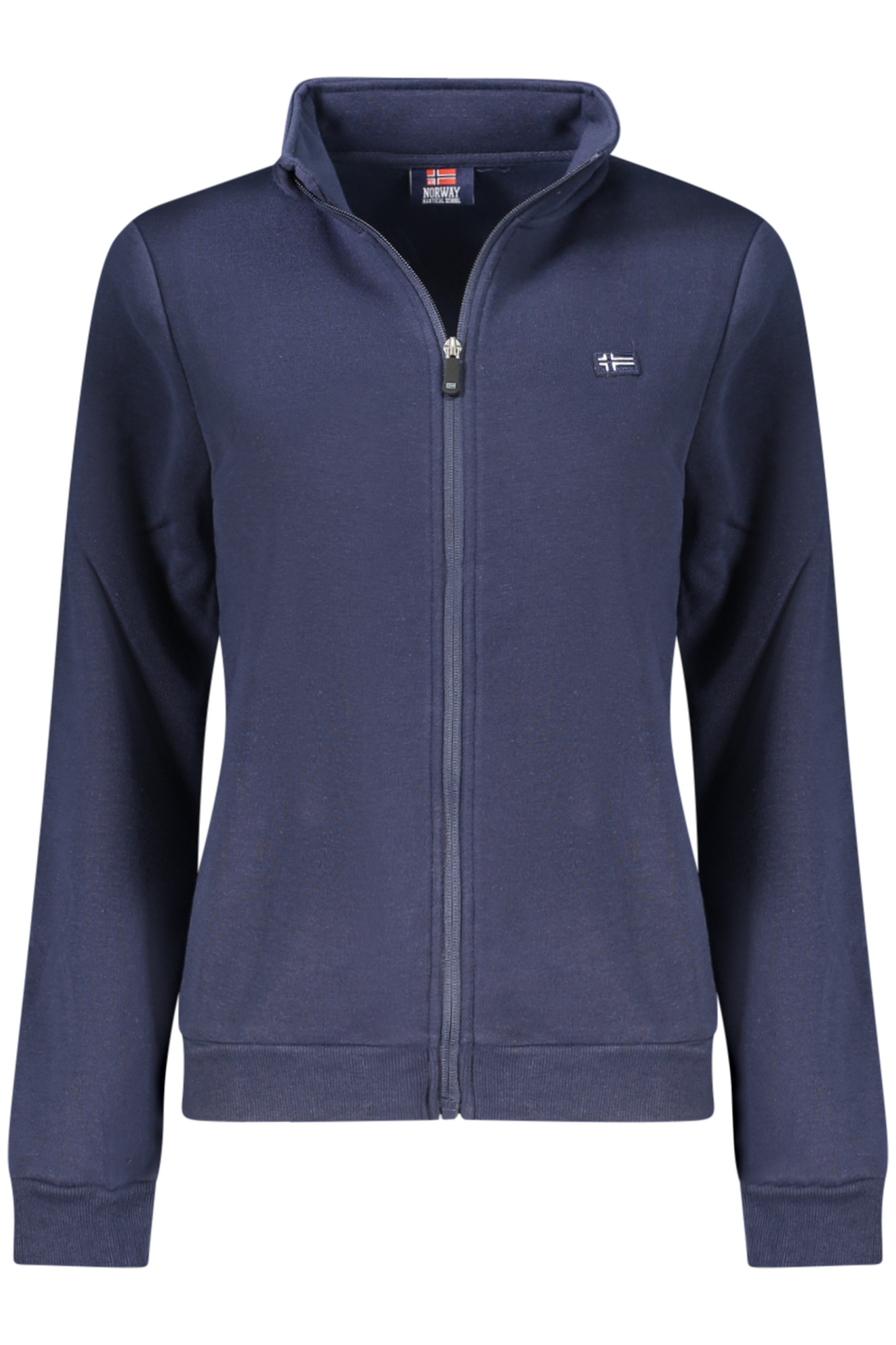 NORWAY 1963 WOMEN'S BLUE ZIP-UP SWEATSHIRT NORWAY 1963