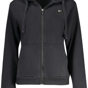NORWAY 1963 WOMEN'S BLACK ZIP-UP SWEATSHIRT NORWAY 1963