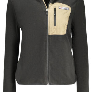 NORWAY 1963 WOMEN'S BLACK ZIP-UP SWEATSHIRT NORWAY 1963