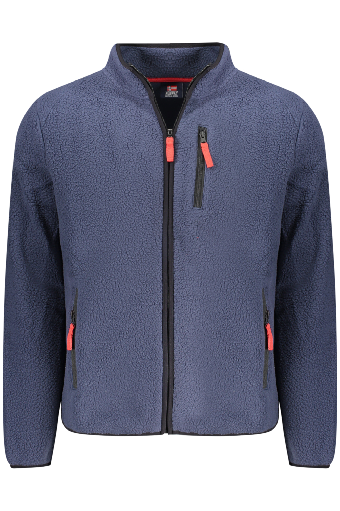 NORWAY 1963 MEN'S BLUE ZIP-UP SWEATSHIRT NORWAY 1963