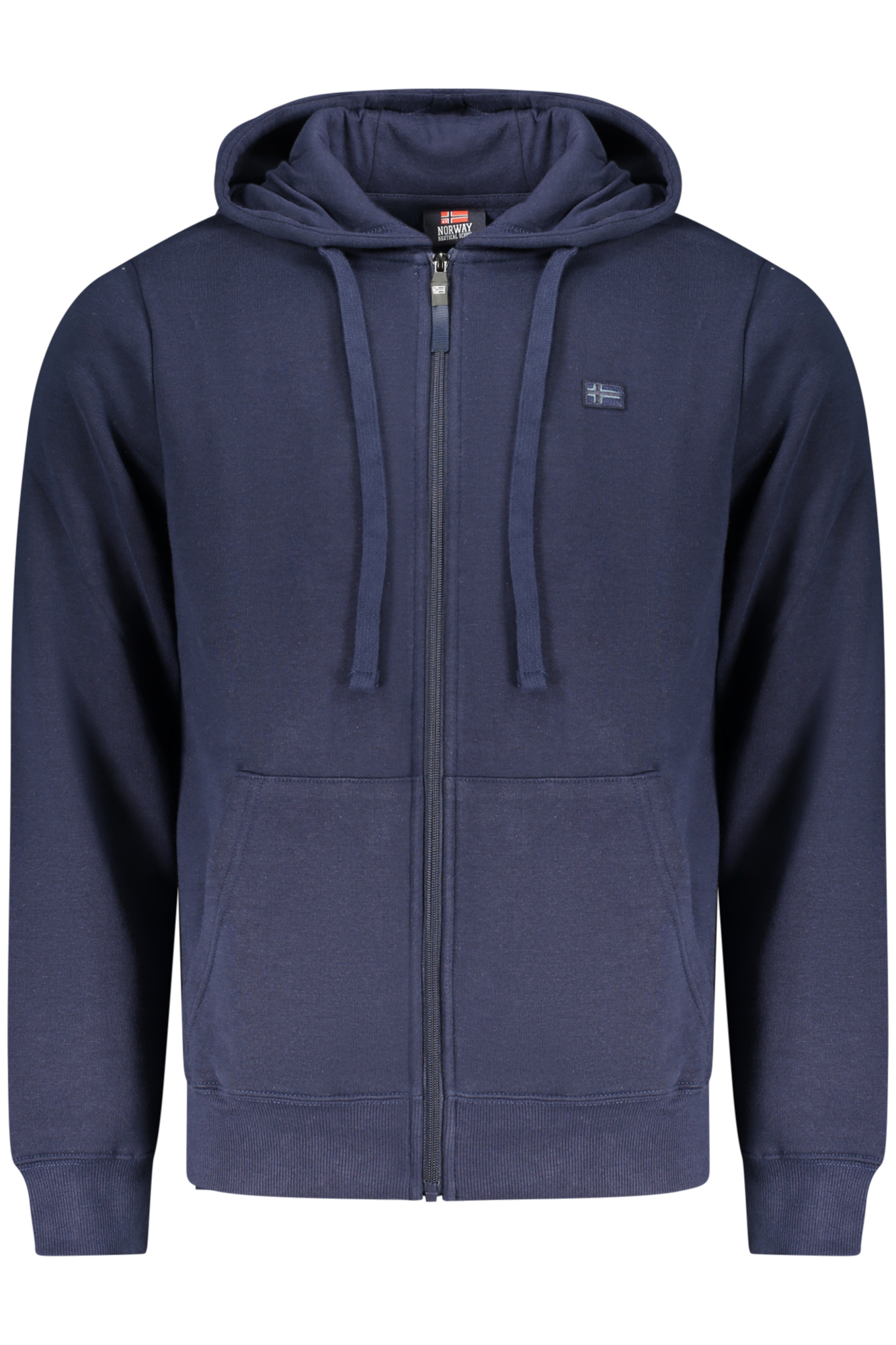 NORWAY 1963 MEN'S BLUE ZIP-UP SWEATSHIRT NORWAY 1963