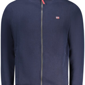 NORWAY 1963 MEN'S BLUE ZIP-UP SWEATSHIRT NORWAY 1963