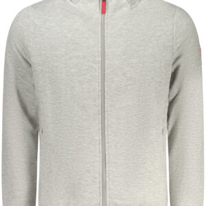 NORWAY 1963 MEN'S GRAY ZIP-UP SWEATSHIRT NORWAY 1963