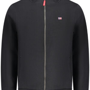 NORWAY 1963 MEN'S BLACK ZIP-UP SWEATSHIRT NORWAY 1963
