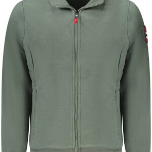 NORWAY 1963 MEN'S GREEN ZIP-UP SWEATSHIRT NORWAY 1963