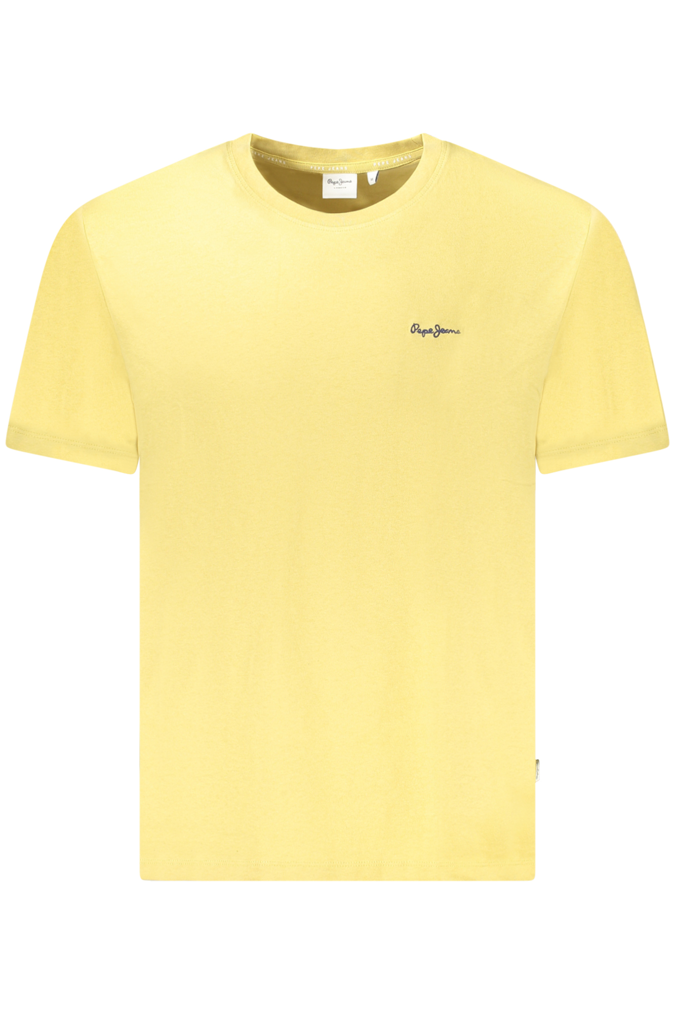 PEPE JEANS MEN'S SHORT-SLEEVED T-SHIRT YELLOW PEPE JEANS