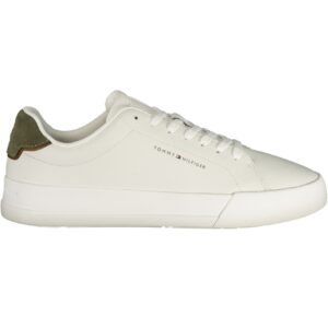 TOMMY HILFIGER MEN'S WHITE SPORTS SHOES TOMMY HILFIGER