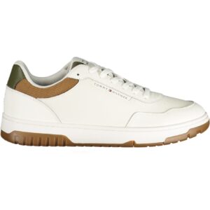 TOMMY HILFIGER MEN'S WHITE SPORTS SHOES TOMMY HILFIGER
