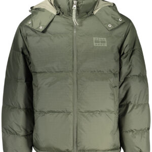 TOMMY HILFIGER MEN'S GREEN JACKET TOMMY HILFIGER