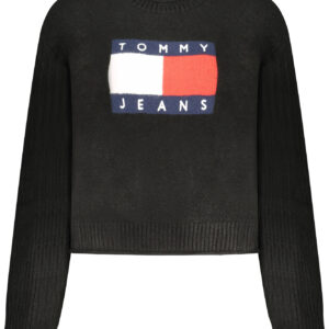 TOMMY HILFIGER WOMEN'S BLACK SWEATER TOMMY HILFIGER