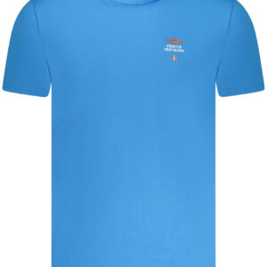 AERONAUTICA MILITARE MEN'S LIGHT BLUE OUTERWEAR T-SHIRT AERONAUTICA MILITARE