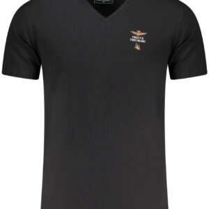AERONAUTICA MILITARE MEN'S BLACK OUTFIT T-SHIRT AERONAUTICA MILITARE