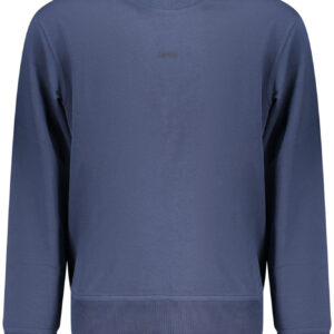 BOSS MEN'S BLUE ZIP-UP SWEATSHIRT BOSS