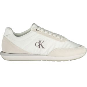 CALVIN KLEIN MEN'S WHITE SPORTS SHOES CALVIN KLEIN