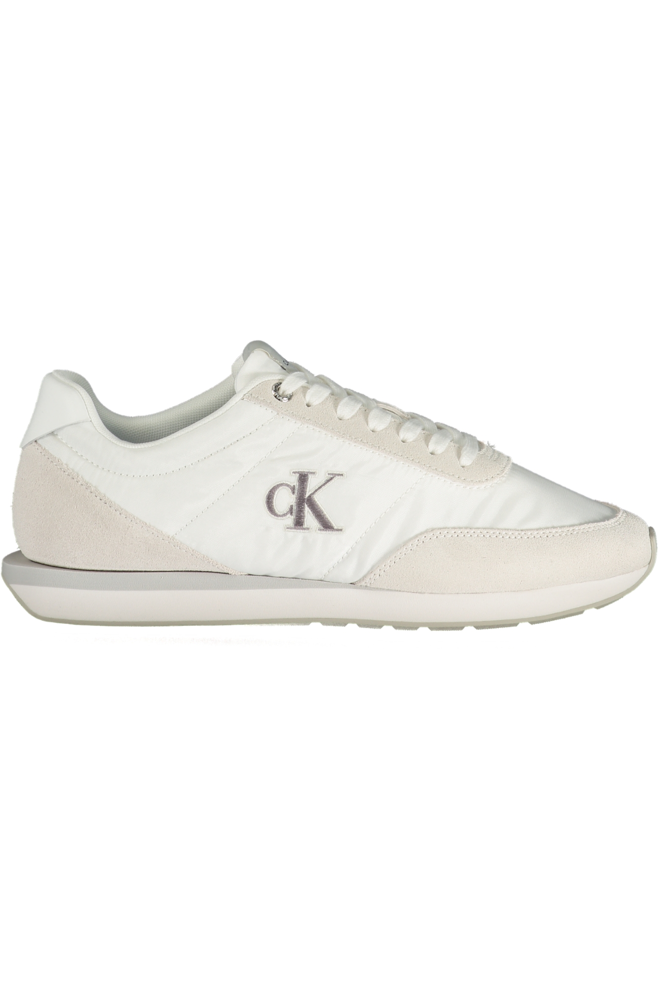 CALVIN KLEIN MEN'S WHITE SPORTS SHOES CALVIN KLEIN
