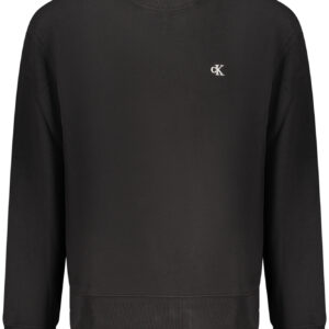 CALVIN KLEIN MEN'S BLACK ZIP-UP SWEATSHIRT CALVIN KLEIN